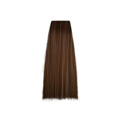 Rich brown hair color swatch for salon styling and beauty treatments