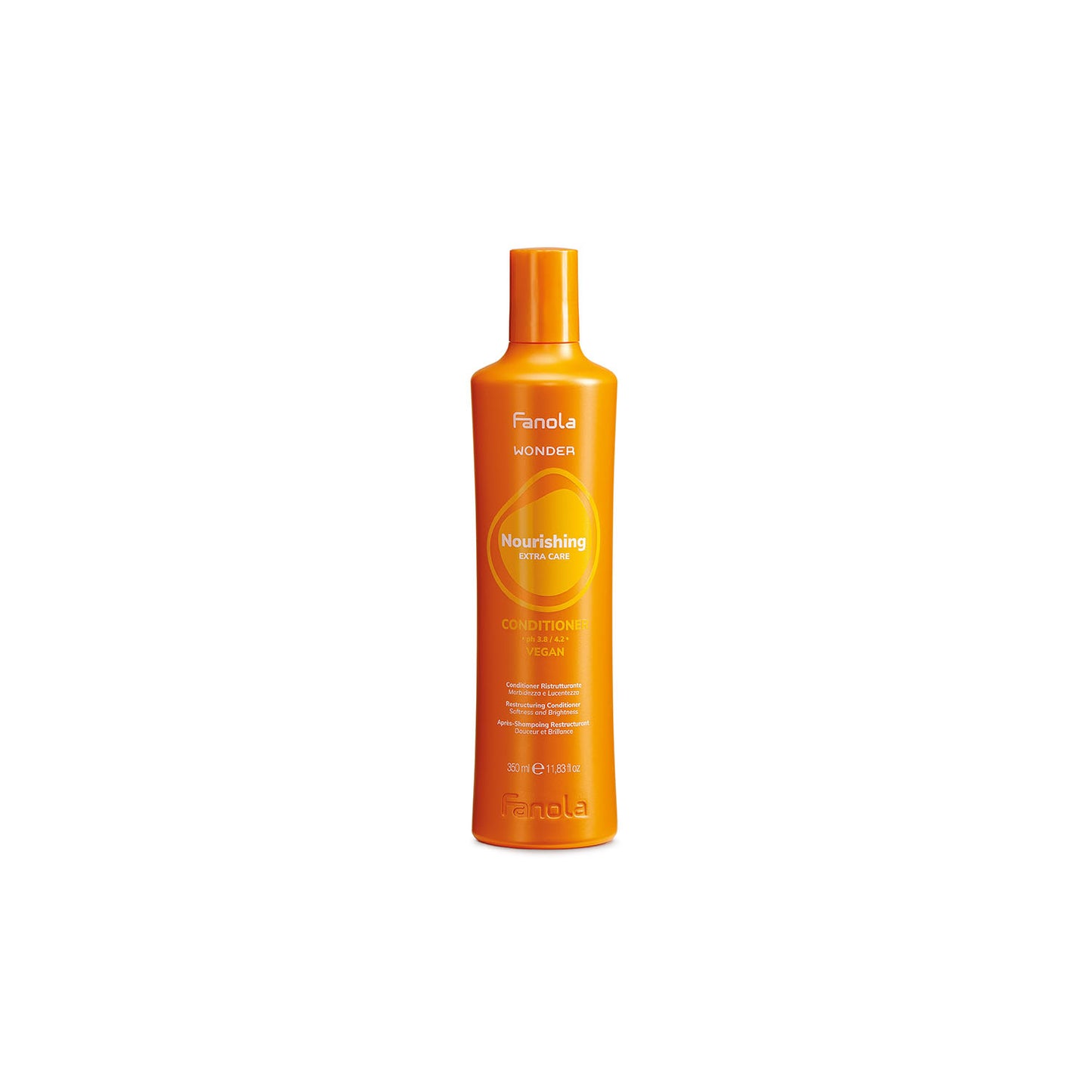 Fanola Wonder Nourishing Extra Care Conditioner, vegan hair care for softness and brightness