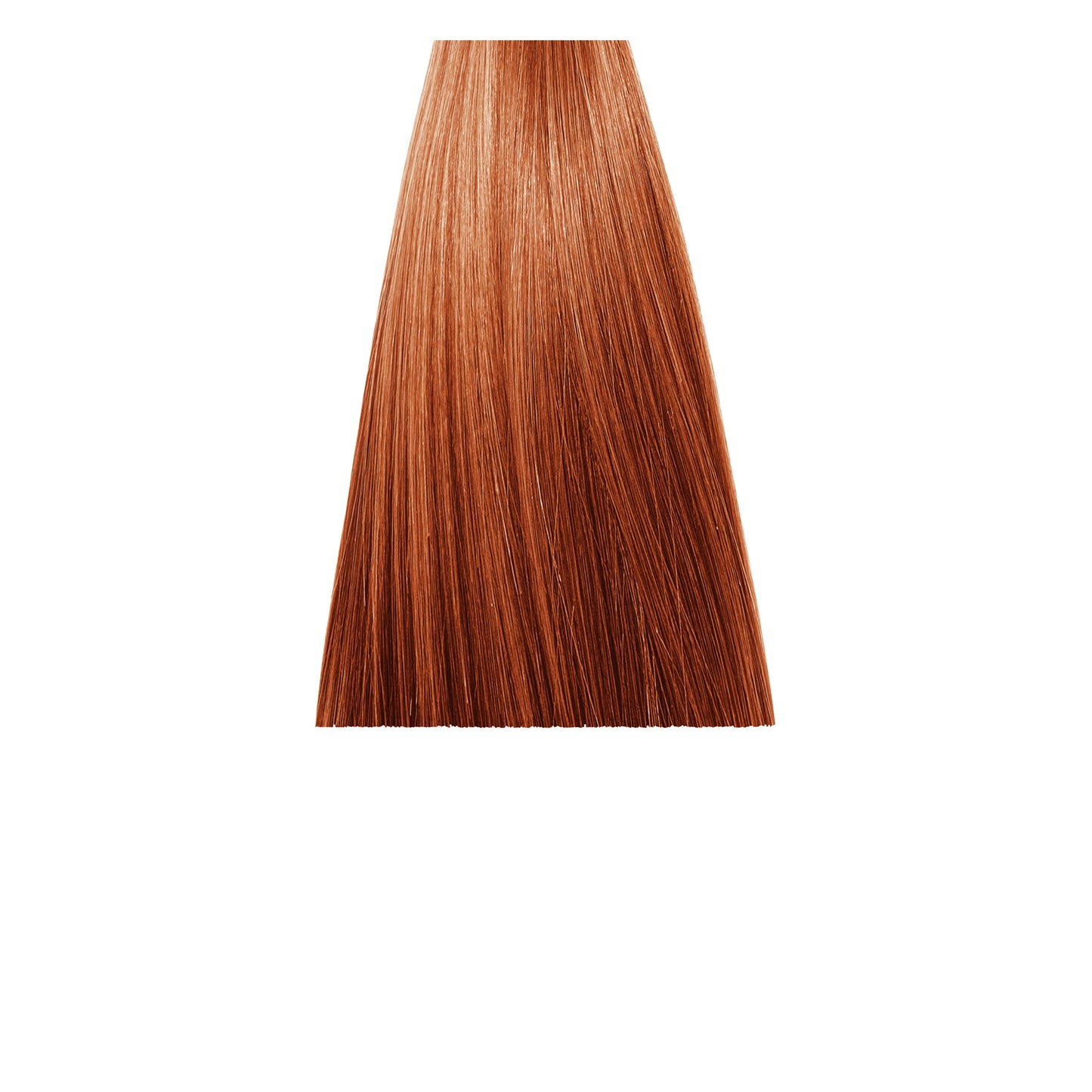Rich copper red hair color swatch for salon or home use, showcasing vibrant warm tones