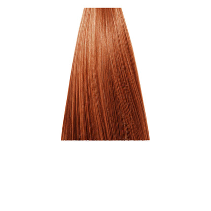 Rich copper red hair color swatch for salon or home use, showcasing vibrant warm tones