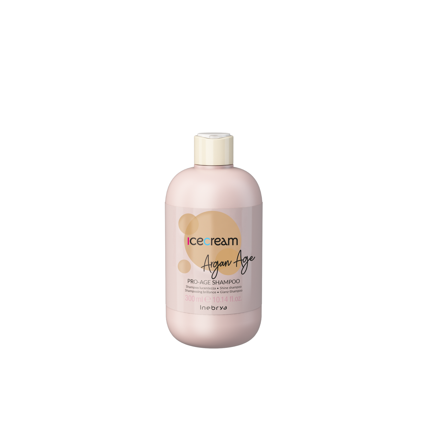 Icecream Argan Age Pro-Age Shine Shampoo 300ml for radiant hair care