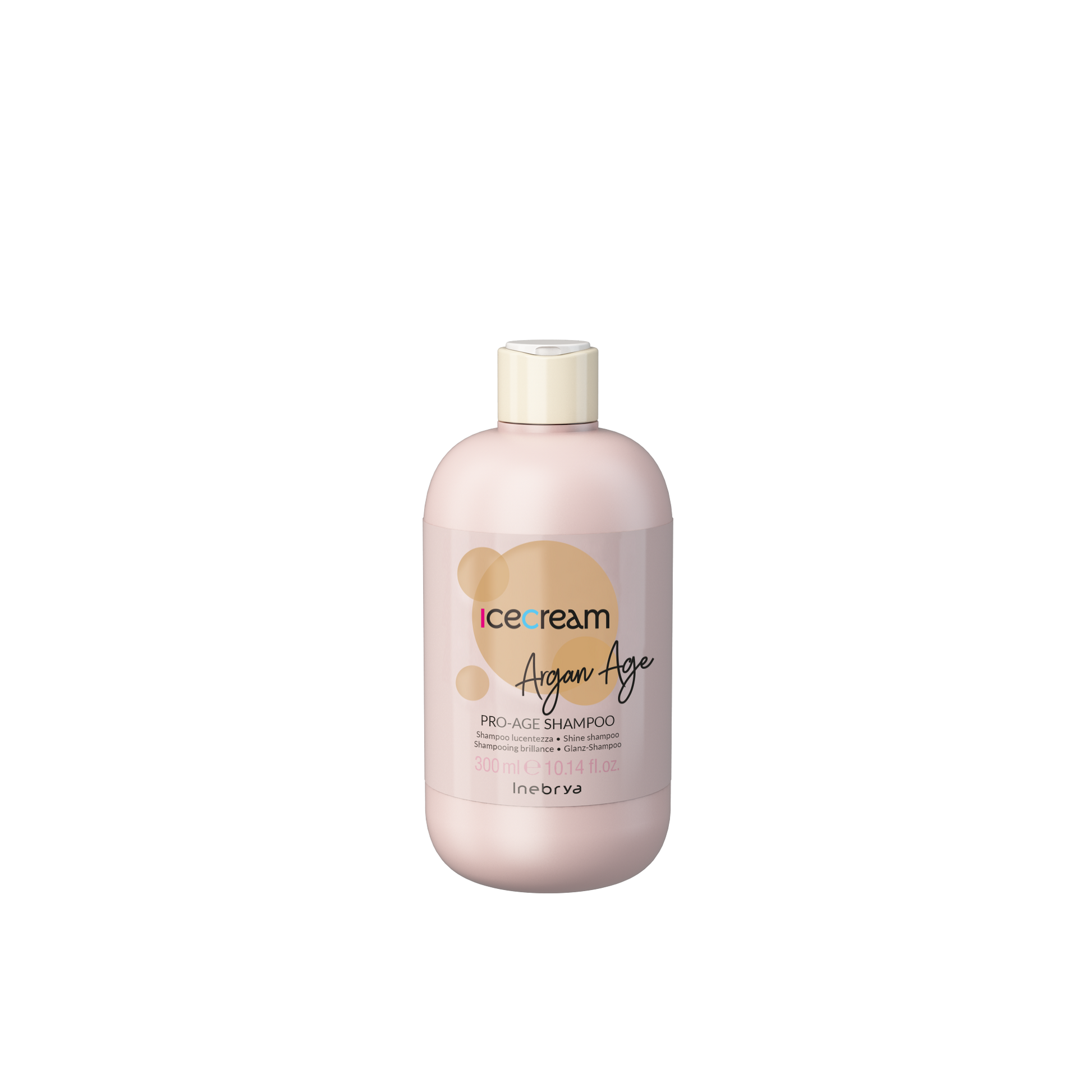 Icecream Argan Age Pro-Age Shine Shampoo 300ml for radiant hair care