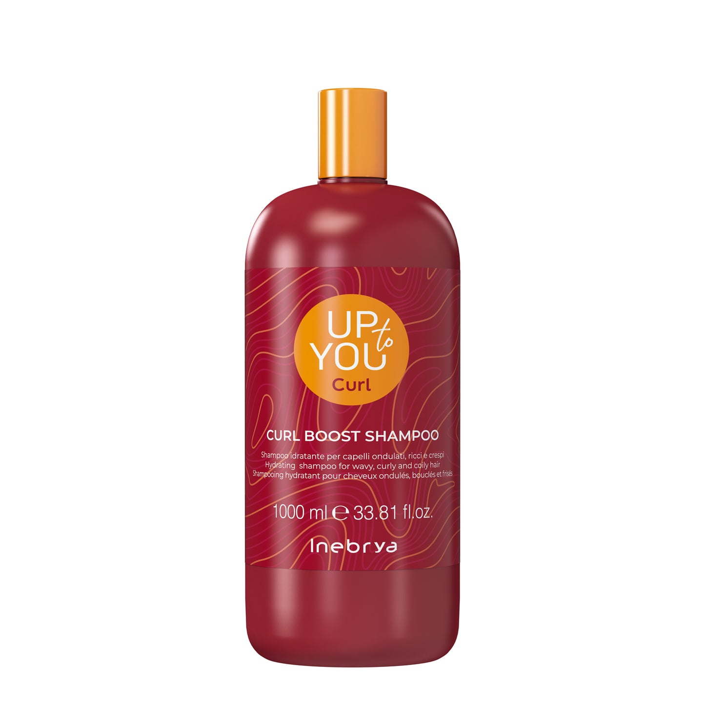Up to You Curl Boost Shampoo for wavy, curly, coily hair - 1000ml hydrating formula